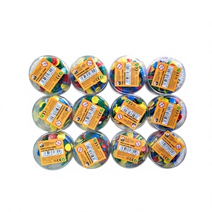 Set di 12 Chip Assorbenti Colorati per Conteggio Matematico, Gettoni in Plastica 4x4 pollici per Strumenti Educativi per l'Apprendimento Precoce - Product Image 2