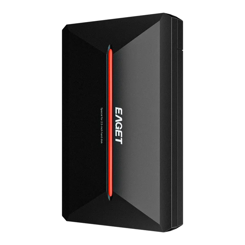 External Enclosure Hard Drive Case SSD Box Plastic 2 5 Inch SATA III to USB2.0 Plastic Transparent SSD Case