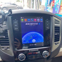 Système multimédia Android Auto Carplay pour Tesla pour Mitsubishi Pajero 07-20, double DIN, caméra vidéo 360°, système stéréo, lecteur DVD de voiture