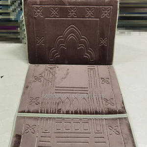 Ramadan Quà Tặng sajadah thư mục trở lại hỗ trợ di động cầu nguyện mat với chỗ ngồi - Product Image 1