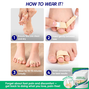Adjustable <strong>Toe</strong> Straightener <strong>Toe</strong> Separator for Men Women, Removable <strong>Toe</strong> Splint Wrap <strong>Support</strong>, Suitable for Crooked Overlapping <strong>Toe</strong> - Product Image 5