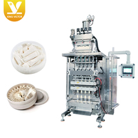 Machine d'emballage de sachets Snus en poudre 6 voies 4 voies Machine d'emballage de bâtonnets de café en poudre à bandes courtes
