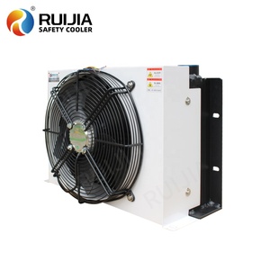Factory New Loader Aluminum Heat Exchanger with 24V Fan, Suitable for Komatsu and Hitachi Excavator Hydraulic Oil Coolers - Product Image 4