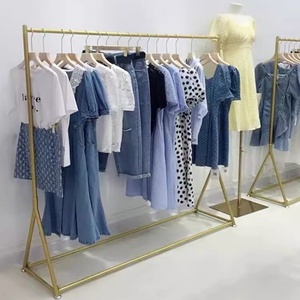 Hot <strong>Sale</strong> <strong>Clothing</strong> Shop Equipment Wall Hanging Clothes Rack <strong>Clothing</strong> <strong>Rail</strong> <strong>for</strong> a Shop - Product Image 3