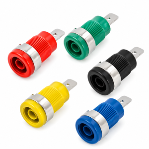 Vendita calda spina a Banana <span class=keywords><strong>presa</strong></span> a Banana <span class=keywords><strong>presa</strong></span> diversi colori collegare alla spina a Banana da 4mm - Product Image 1