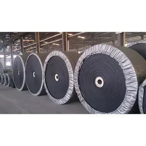 High quality nylon rubber china conveyor belt made in 10mpa JUTOU nn100   1000mm*3p/3+1.5