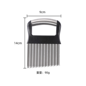 Cuchillo Ondulado para Patatas de Acero Inoxidable, Cortador de Patatas Fritas Tipo Diente de Lobo, Herramienta de Cocina Manual Multifuncional para Cortar Vegetales - Product Image 3