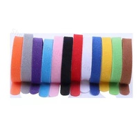 12 Colliers Colorés pour Chiots, Réglables, Double Face, Auto-agrippants, Réutilisables, Confortables, en Tissu Doux, Bandes d'Identification pour Chiens et Chats