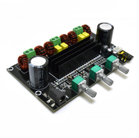Carte amplificateur de classe D 2.1 canaux XH-M573 80W*2 plus 100W caisson de basses TPA3116D2 Module audio double puce pour haut-parleurs DIY