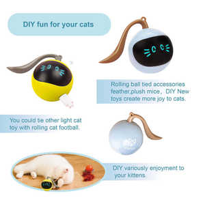 Juguete Interactivo <span class=keywords><strong>de</strong></span> Lujo para Perros y Gatos, Bola Mágica LED Inteligente Eléctrica Ecológica, en Caja <span class=keywords><strong>de</strong></span> Plástico - Product Image 3