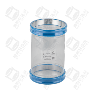 Connecteur <span class=keywords><strong>flexible</strong></span> Snap Fit PU10 Seeflex 040E Polyuréthane transparent de qualité alimentaire Raccord transparent 3 voies femelle Polyuréthane - Product Image 1