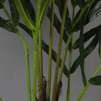 Palmier artificiel personnalisable, 1 pièce, 150cm, décoration d'intérieur en plante