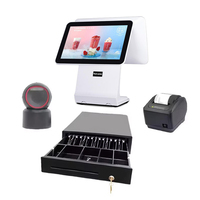 15.6" Touch Screen Systemas Pos Machine Pc Device Smart Software Cash Register Terminal Android All in One Pos Systems of Sale