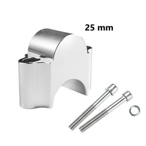 Universal Fit Motorcycle Handlebar Adjustment Raisers CNC Alloy <b>Spacer</b> Leveling Blocks for 22MM 25MM Handlebar Diameter - Product Image 3