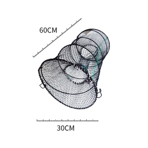 Mồi Câu Cá bẫy cua bẫy Minnow bẫy tôm hùm tôm hùm tôm ráp đúc lưới xách tay gấp phụ kiện câu cá - Product Image 3