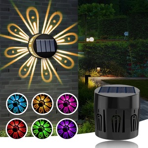 Luces Solares Decorativas para Cercas, Exteriores, Jardín, Impermeables, con Diseño de Flor de Ciruelo, para Escaleras, Paredes y Patios - Product Image 1