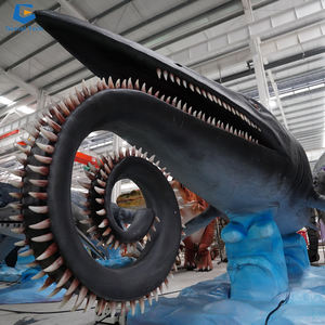 Ccaa72 Real Size Mechanische Simulatie Zee Dier Animatronic Helikopter Haai Model Voor Park - Product Image 3