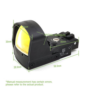 Mira de Punto Rojo Reflex SOTAC GEAR DP Pro, Metálica, de Liberación Rápida, Compatible con Monturas KSC KWA, Accesorio para <span class=keywords><strong>Armas</strong></span> de <span class=keywords><strong>Caza</strong></span> - Product Image 3