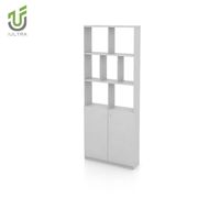 IULTRA moderne autoportant Double face diviseur de bureau personnalisé en métal bibliothèque cloison grande ouverte étagère séparateur école