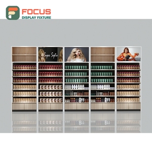 Modern Salon Wig Display Counter Glass Top Multi Drawer Shelf Store Display Counter Cabinet - Product Image 4