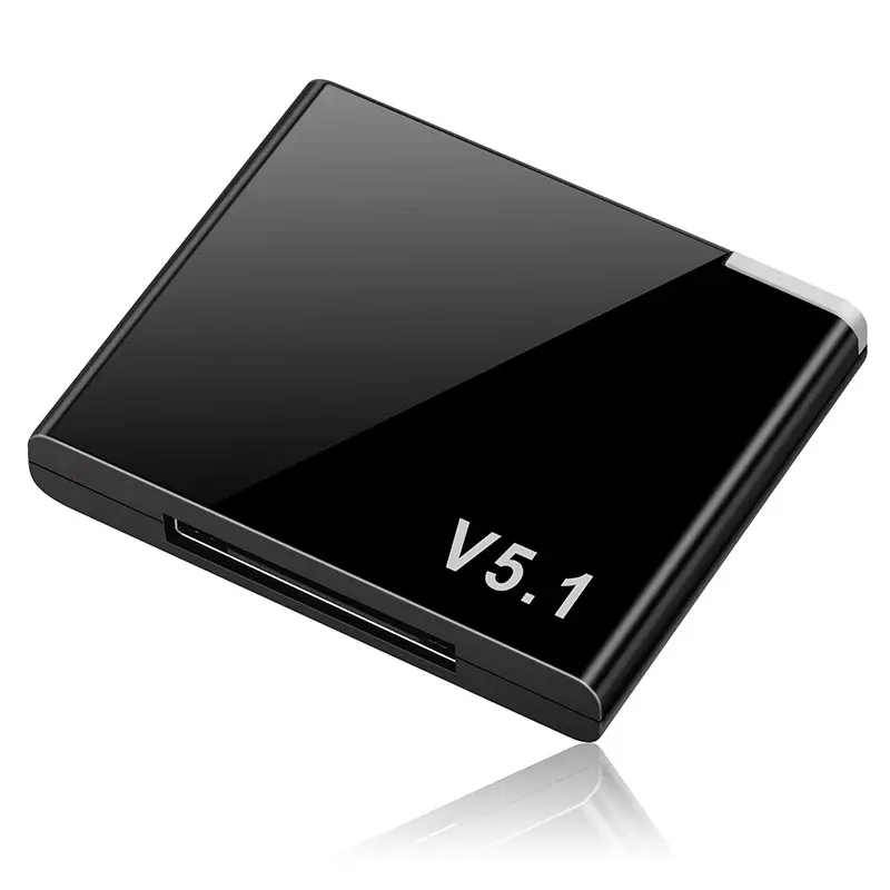 I-WAVE 30 Pin Bluetooth 5.1 เครื่องรับสัญญาณเสียงA2DPเพลงมินิอะแดปเตอร์ไร้สายสําหรับiPhone iPod 30Pin Jackลําโพงอะนาล็อก