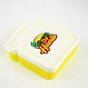 Boîte à Lunch en acier inoxydable, <span class=keywords><strong>Elsa</strong></span> <span class=keywords><strong>et</strong></span> <span class=keywords><strong>Anna</strong></span>, avec 2 conteneurs à Sandwich <span class=keywords><strong>et</strong></span> timbres pour le Toast - Product Image 1