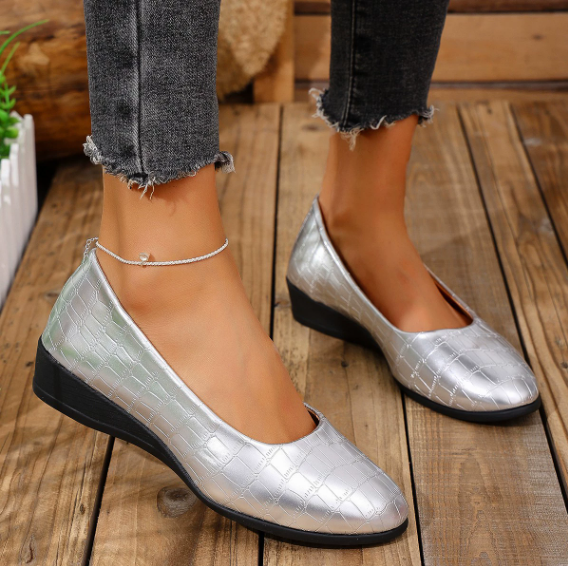 SALE UGC ladies ladies モカシンサイズ9 Wholesale New Design Fancy Women Shoes - Flat Pearl Bowknot