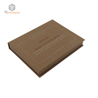 Maßgefertigte Magnetische Buchförmige Schokoladengeschenkbox Premium Starre Kartonverpackung