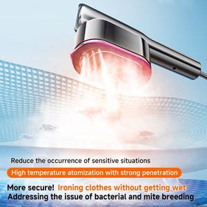 เตารีดไอน้ำพกพาขนาดเล็ก หน้าจอสัมผัส LCD กำลังไฟ 1200 วัตต์ สำหรับรีดผ้าในบ้านและการเดินทาง - Product Image 6