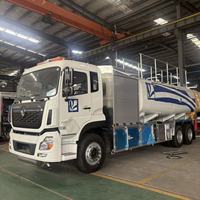 Camion de ravitaillement aérien Dongfeng 25000 litres 6x4 pour carburant de jet et kérosène aéronautique, usage aéroportuaire, 351-450 ch, 20-25 T de MVM