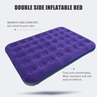 Matelas Gonflable de Lit d'Appoint Taille Queen avec Pompe Électrique Intégrée