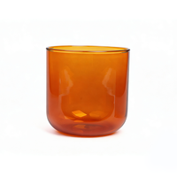 Mug à thé en verre borosilicate transparent de haute qualité, design classique, réutilisable, pour la maison, verre coloré