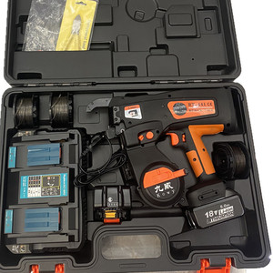 Machine à lier automatique Wan RT 441 Ce Rebar Tier 18V Li-Ion, alimentée par batterie, pour la fixation des barres d'acier de construction - Product Image 5