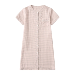 <span class=keywords><strong>Camicia</strong></span> <span class=keywords><strong>da</strong></span> <span class=keywords><strong>notte</strong></span> <span class=keywords><strong>da</strong></span> donna estiva in puro cotone garza manica corta <span class=keywords><strong>con</strong></span> bottone 3-pocket ampia girocollo casa media <span class=keywords><strong>camicia</strong></span> <span class=keywords><strong>da</strong></span> <span class=keywords><strong>notte</strong></span> - Product Image 4