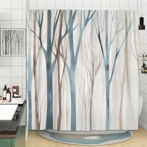 <span class=keywords><strong>Rideau</strong></span> <span class=keywords><strong>de</strong></span> <span class=keywords><strong>douche</strong></span> bouleau Beige Tan Forest imprimé rideaux <span class=keywords><strong>de</strong></span> <span class=keywords><strong>douche</strong></span> imperméables pour salle <span class=keywords><strong>de</strong></span> bain - Product Image 5