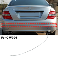 Pour Mercedes Benz Classe C W204 07-12, garniture chromée du pare-chocs arrière, 2048850921 2048851021, pièces de haute qualité