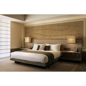 5 स्टार गुणवत्ता ठोस लकड़ी समकालीन डिजाइन आधुनिक वाणिज्यिक होटल कमरे के आराम सूट अपार्टमेंट विला उपयोग के लिए फर्नीचर - Product Image 4