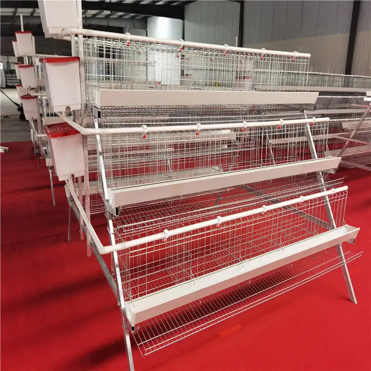 High Quality Poultry Farm House Design Portable Eggs Layer Chicken Cage