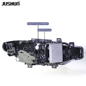 Автомобильные светодиодные линзованные фары JUSHUN для BMW 3 серии F30 13-18 с функцией переключения цвета (желтый и белый) - Product Image 6