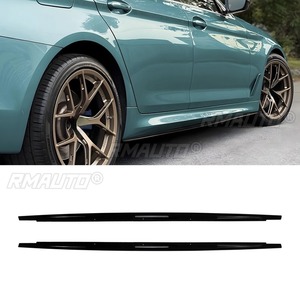 สเกิร์ตข้างรถยนต์ BMW ซีรีส์ 5 รุ่น G30 G31 M Sport MP Standard Style ปี 2018-2023 พร้อมลิ้นสปอยเลอร์และดิฟฟิวเซอร์ - Product Image 3