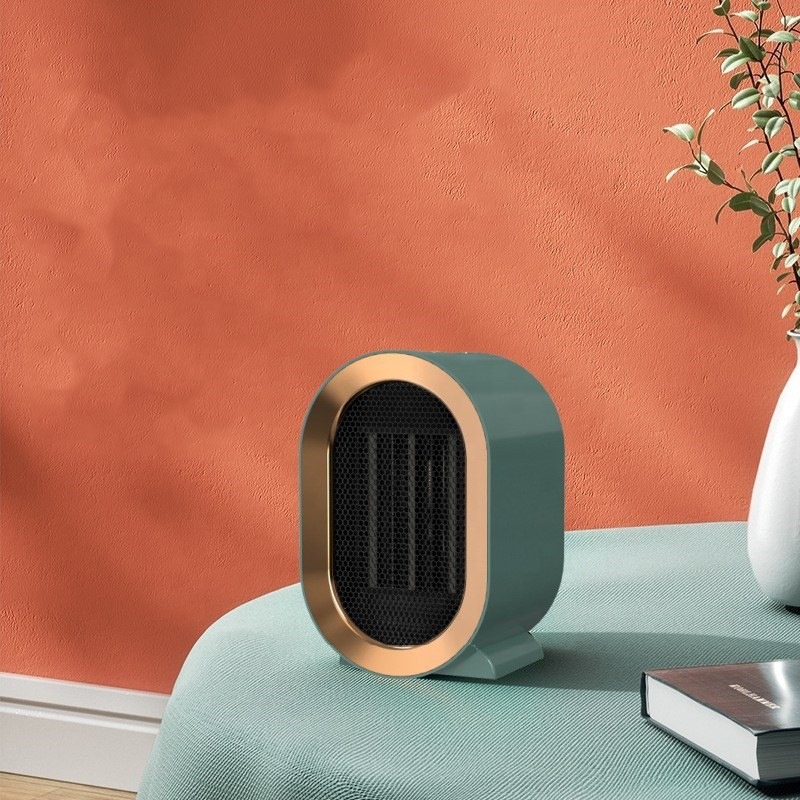 Small Household Lasting Constant Temperature Heater Office Smart Desktop Electric Heater Mini Vertical Hot air Blower