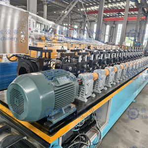 Máquina formadora de rollos de correa <span class=keywords><strong>C</strong></span> automática de alta velocidad Máquina para fabricar correas de sección <span class=keywords><strong>C</strong></span> para la fabricación de azulejos - Product Image 2