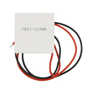 열 싱크 TEC1-12706 12706 를 위한 절연제 면 세탁기를 가진 열전 냉각기 냉각 펠티에 판 단위