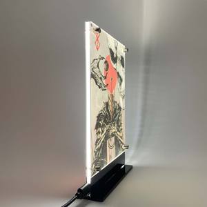 Luz Led de pintura <span class=keywords><strong>Berserk</strong></span> Guts, luz nocturna de Anime para decoración de dormitorio de adolescentes, lámparas de escritorio, póster retroiluminado con Led - Product Image 3