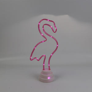 Los niños de la habitación del <span class=keywords><strong>flamenco</strong></span> bajo MOQ aman las luces LED de la decoración del <span class=keywords><strong>flamenco</strong></span> de la Navidad - Product Image 3