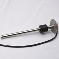 Capteur de niveau de carburant pour réservoir de liquide huileux, indicateur 200-2400 mm, 0-190 ohms, 0-5 V, 4-20 mA, SUS304/NBR, série F5