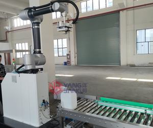 自動10Lペイントバケットバレルロボット<span class=keywords><strong>Palletizer</strong></span>ライスバッグロボット<span class=keywords><strong>Palletizer</strong></span>マシンカートンボックス用 - Product Image 3