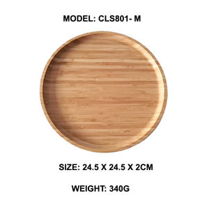 Bandeja redonda ecológica <span class=keywords><strong>para</strong></span> ensaladas, bandeja Biodegradable <span class=keywords><strong>para</strong></span> carne <span class=keywords><strong>y</strong></span> fruta, bagazo con material alimenticio, gran oferta - Product Image 3