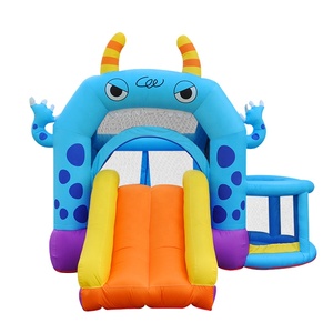 บ้านเป่าลมรูปมอนสเตอร์ตัวเล็กสำหรับเด็กกิจกรรมกลางแจ้งและในร่ม - Product Image 3