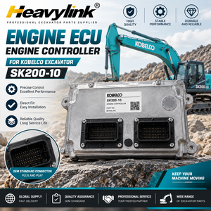 ตัวควบคุมเครื่องยนต์ Heavylink ECU สำหรับรถขุด Kobelco SK200-10 แบบมาตรฐาน OEM พร้อมใช้งานได้ทันที - Product Image 1